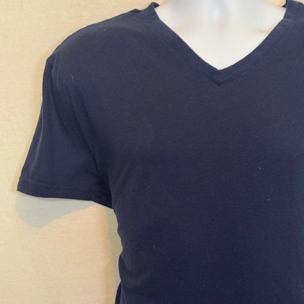 H-3 Men’s Greg‎ Norman Blue Pullover Short Sleeve Tee Shirt Size XL